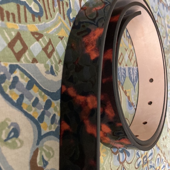 J.Crew Classic Belt in Tortoise.